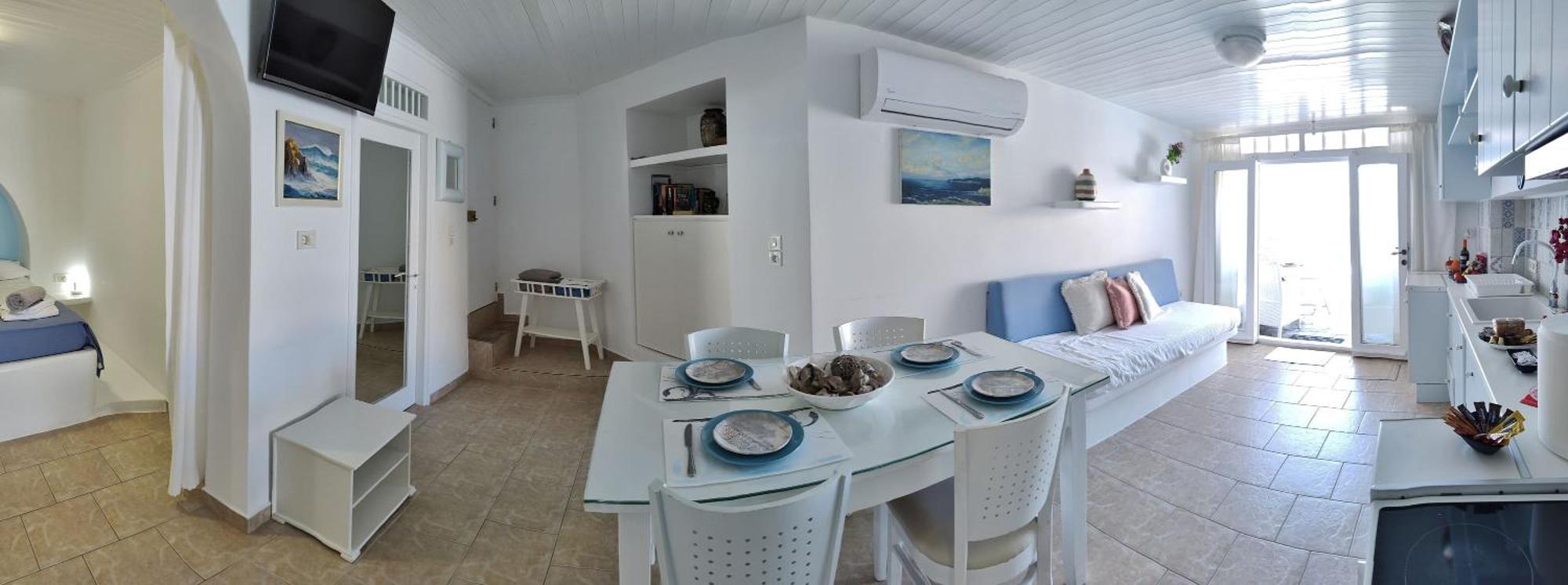 Blue Mare Apartments On The Beach Firopotamos Rum bild